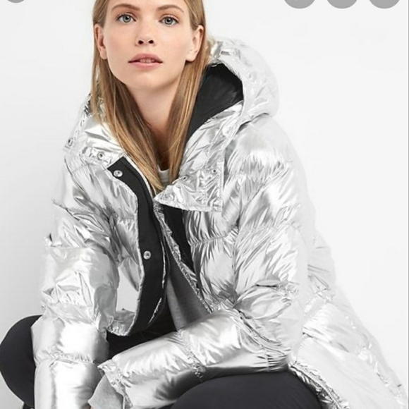 Jacket Coat Champion Jacket Womens Silver Sweatjacke Champion